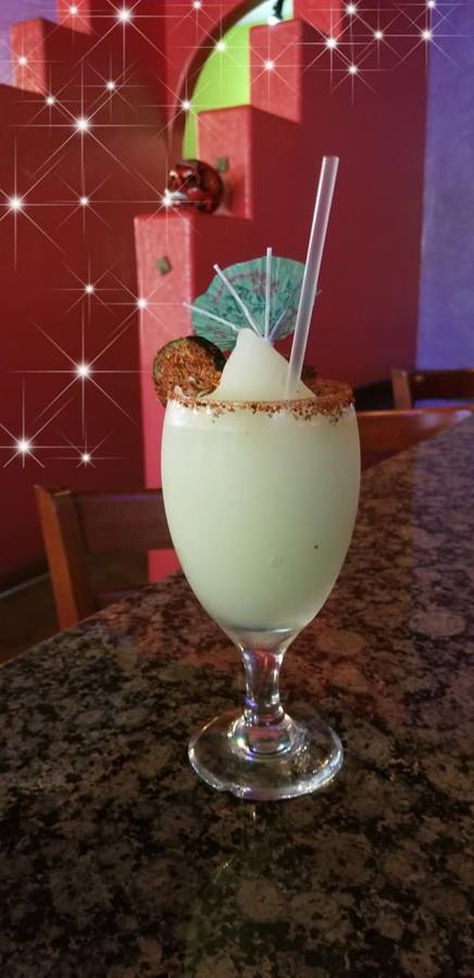 Frozen margarita at Ajuúa!